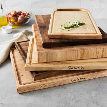 Sur La Table Reversible Cutting Boards, 20 x 14, Maple