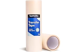 Easy-to-Use Clear Vinyl Transfer Tape for Effortless Crafts