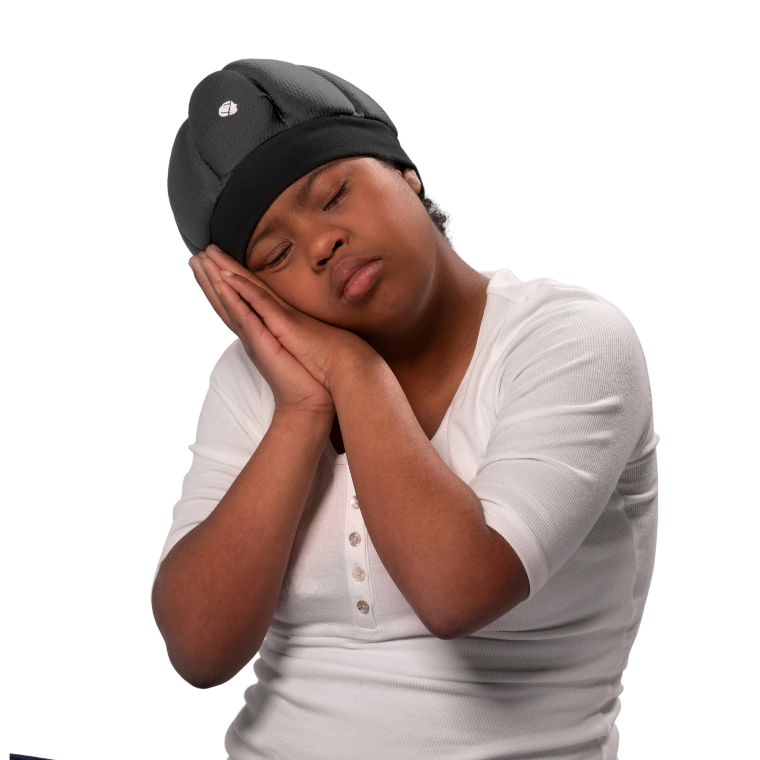 Ribcap Gorro para Dormir Kate | Casco Protector y Suave para la Noche