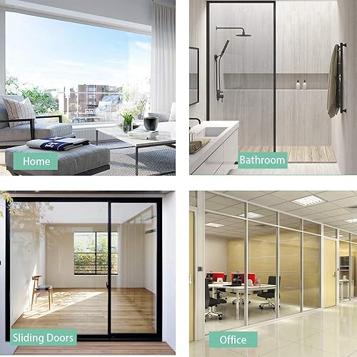 Miniatura 6 de Película transparente de seguridad y seguridad de 4 mil para ventana, vidrio inastillable, adhesivo de vinilo protector de bloqueo UV, película