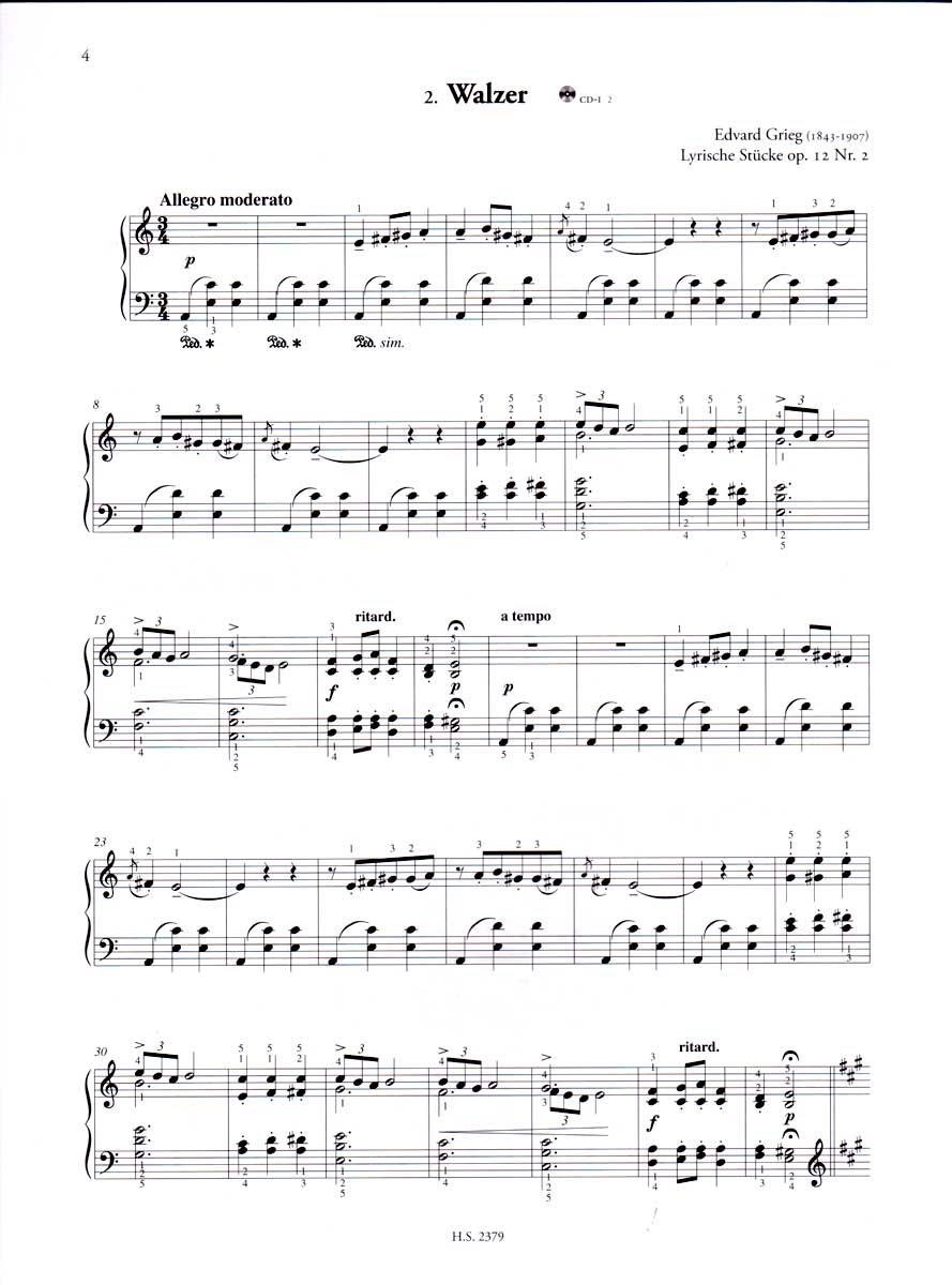 Die russische Klavierschule 1, 2, Spielband mit 2CDs - Unterrichtswerk für die Musikschulen von Julia Suslin - mit 3 herzförmigen Notenklammern