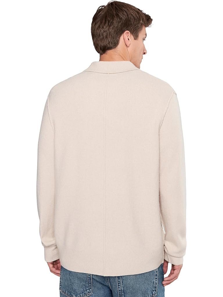 White AllSaints Statten Ls Polo