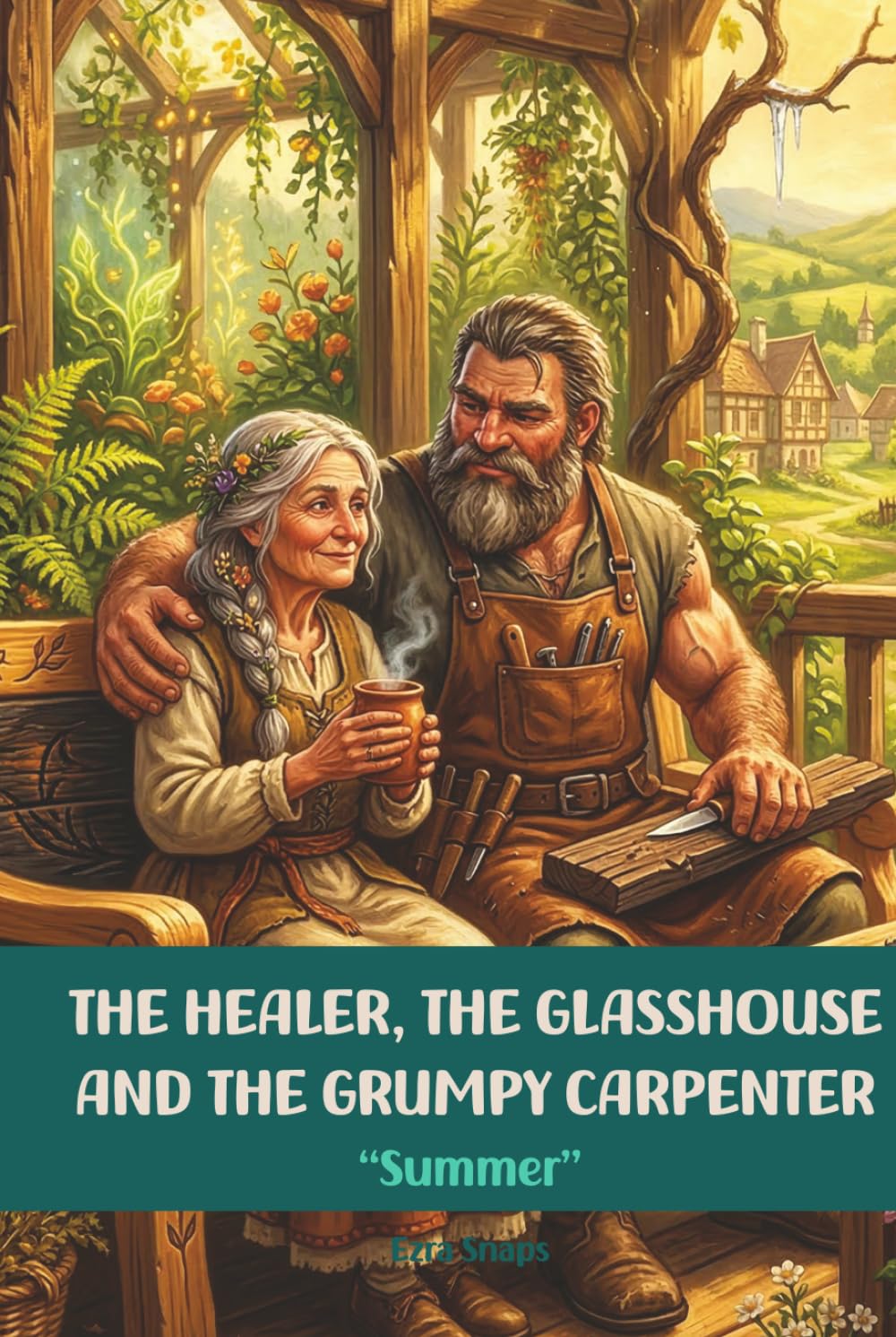 The Healer, The Glasshouse and The Grumpy Carpenter: Sumer: A Cozy Slavic Fantasy. The magic of the summer sun, working together, and the soothing rhythm of craftsmanship. Volume 2
