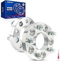 Vista 208 de KAX Espaciadores de rueda 4x4, adaptadores de espaciadores de rueda de 1" con pernos de 1/2" x20, diámetro del cubo de 59 mm, 2 piezas para Xpress