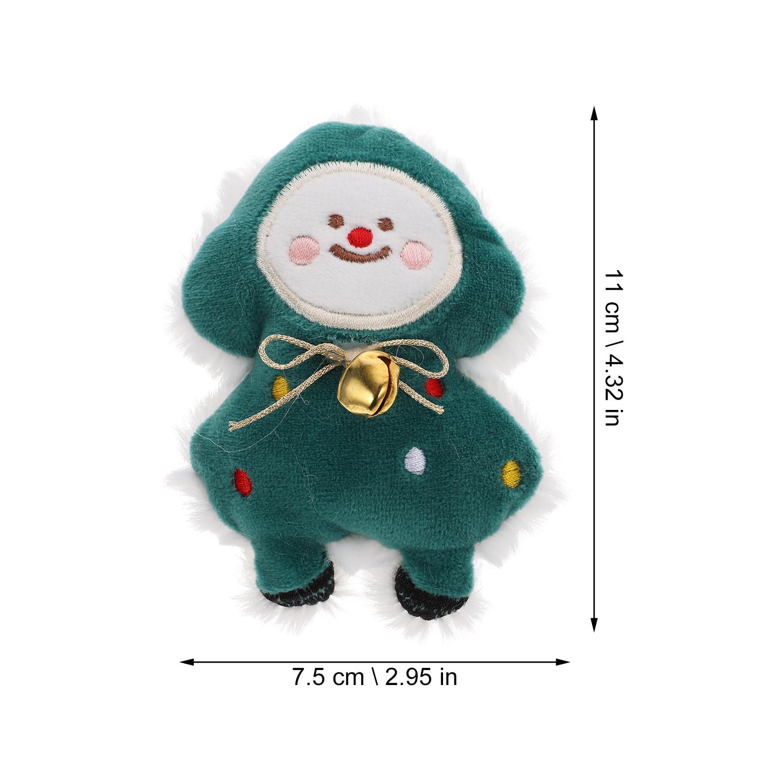 Toddmomy 20 Piezas Juguete de Árbol de Navidad para Gatos Hierba Gatera,