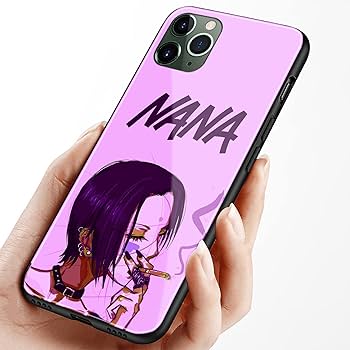 HWLHJJ Japanese Anime Phone Cases Manga Print Glass