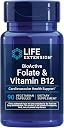Life Extension BioActive Folate & Vitamin B12, Promotes Heart, Brain & GI Tract Health, Non-GMO, Gluten-Free, Vegetarian, 90 Capsules