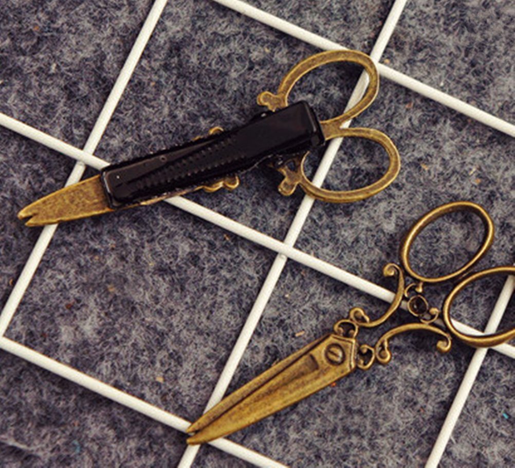 Cuhair Haarspangen-Set – 2 Stück, Punk & Vintage Style, Für Mädchen & Frauen