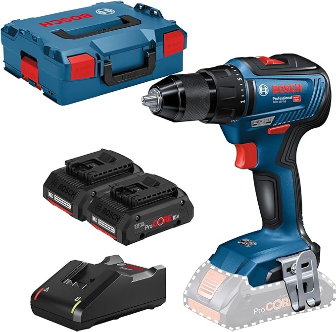 Kit Démarrage Bosch Professional 18V - 2 Batteries ProCORE18V 4.0Ah + Chargeur Rapide GAL 18V-40