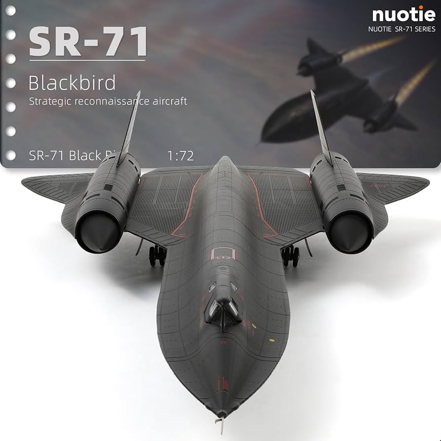 new!! SR-71 ブラックバード 1/72 Amazon.com: NUOTIE 1/72 SR-71a Blackbird Metal Model 17.9