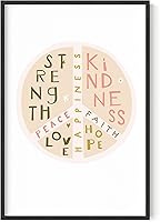 Vista 32 de HAUS AND HUES Carteles motivacionales para la oficina, citas inspiradoras, arte de pared, regalos de consejero, afirmaciones de amor propio, aula