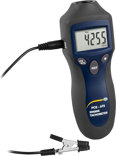 Automotive Tester PCE-at 5 to Measures Revolutions in Two and Four Stroke Engines from PCE Instruments