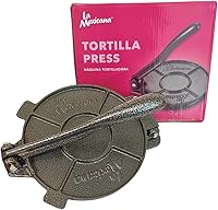 Vista 1 de Prensa de tortilla de hierro fundido Tortilladora Manual Herramienta de cocina auténtica