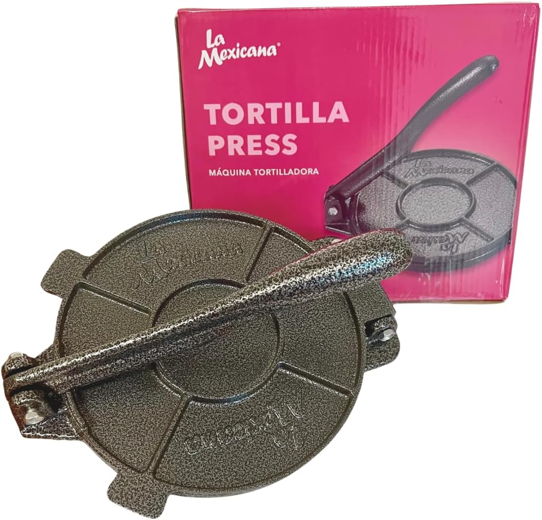 Cast Iron Tortilla Press Manual Tortilladora Authentic Kitchen Tool