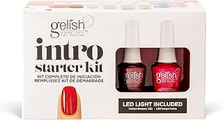 Gelish MINI Intro Starter Kit – Gel Nail Kit, Everything You Need for a Salon-Quality, Long-Lasting, Chip-Free Results, Gel Manicure at Home.