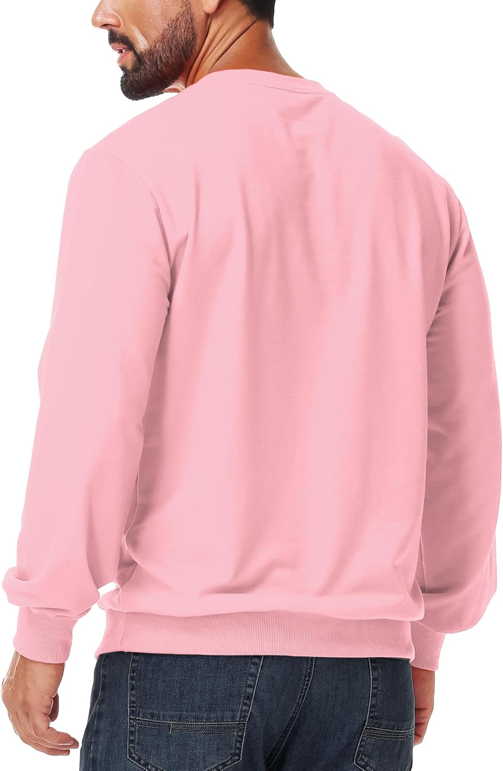 Mens St Patricks Sweatshirt Lucky Clover Tshirts Irish Festival Long Sleeve Pullover