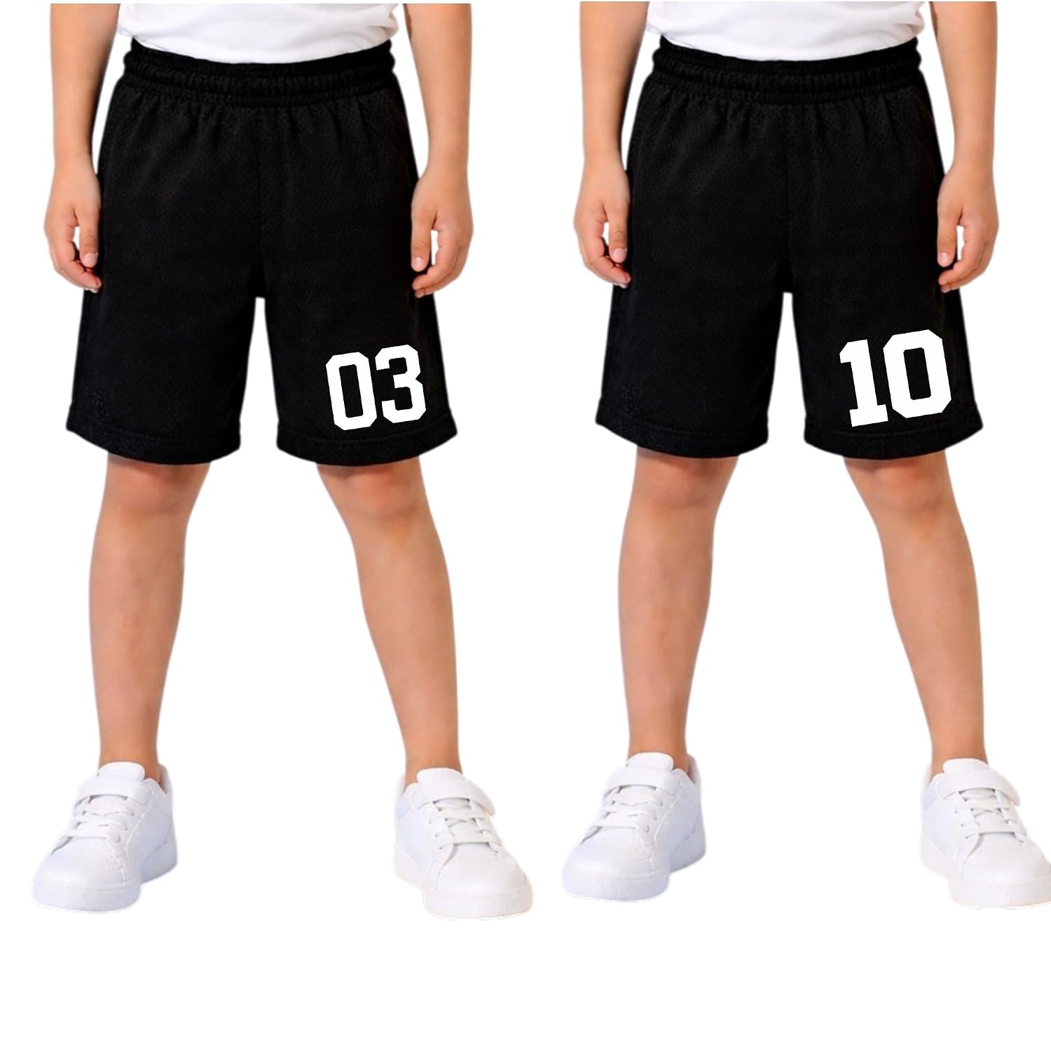 Boys Black-3 and Black-10 Cotton Blend Printed Shorts (Pack of 2) - Review, Price and Buying Guide