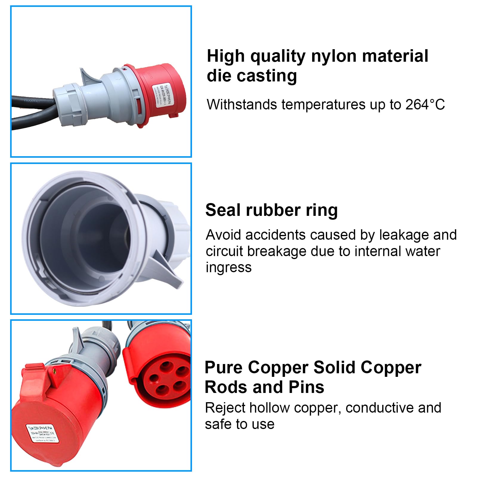 Brennenstuhl Cavo Di Prolunga Cee IP44 10m Nero H07RN-F 3G4,0 /# 841474 4007123029112 - Foto 7