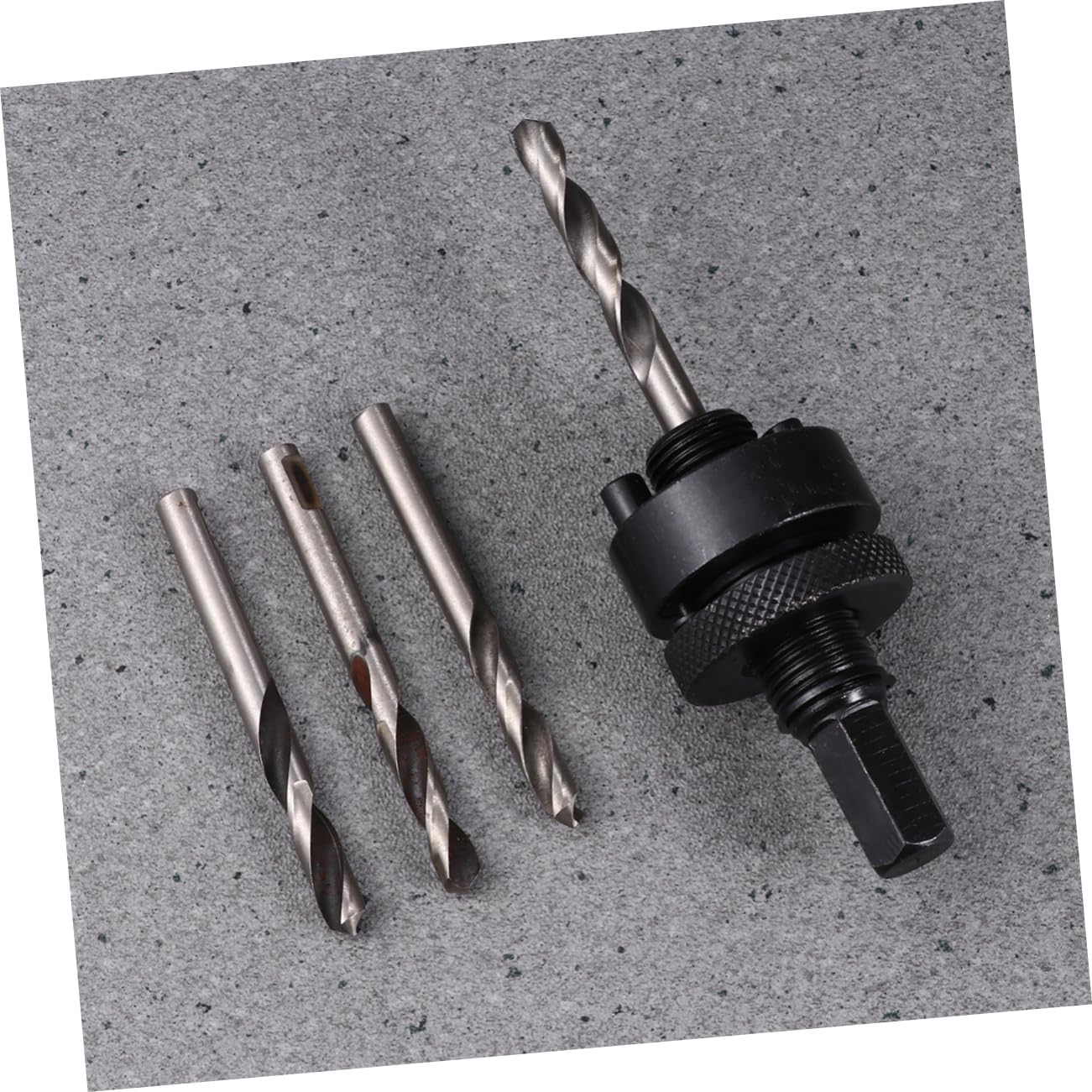1pc Handle Hole Arbor with Precision Drill Bits for Heavy Duty Metal Mandrel for Cutting and Thin Plastics