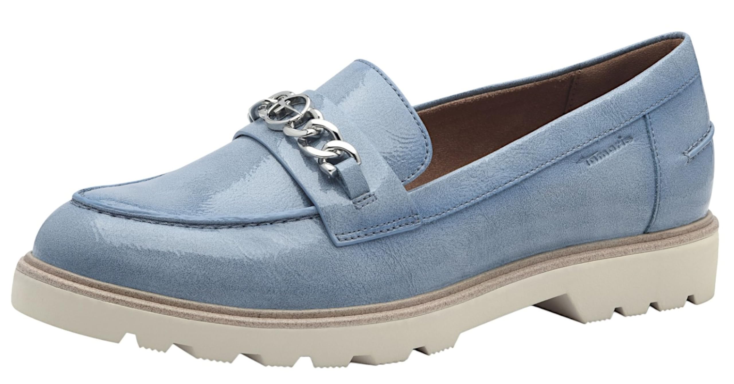Tamaris Women's Vegan Comfortable Slippers, Blue, 6 UK