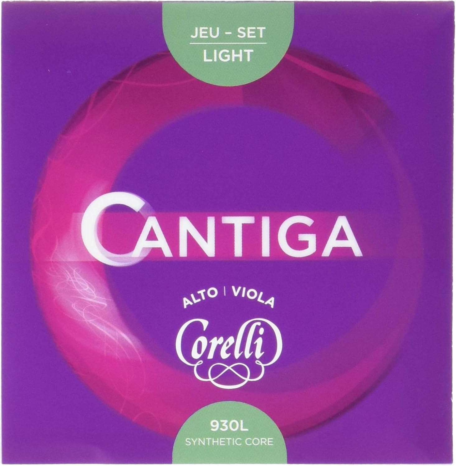 SAVAREZ Corelli Cantiga Viola String Set, Light Tension 930L Musical Instruments