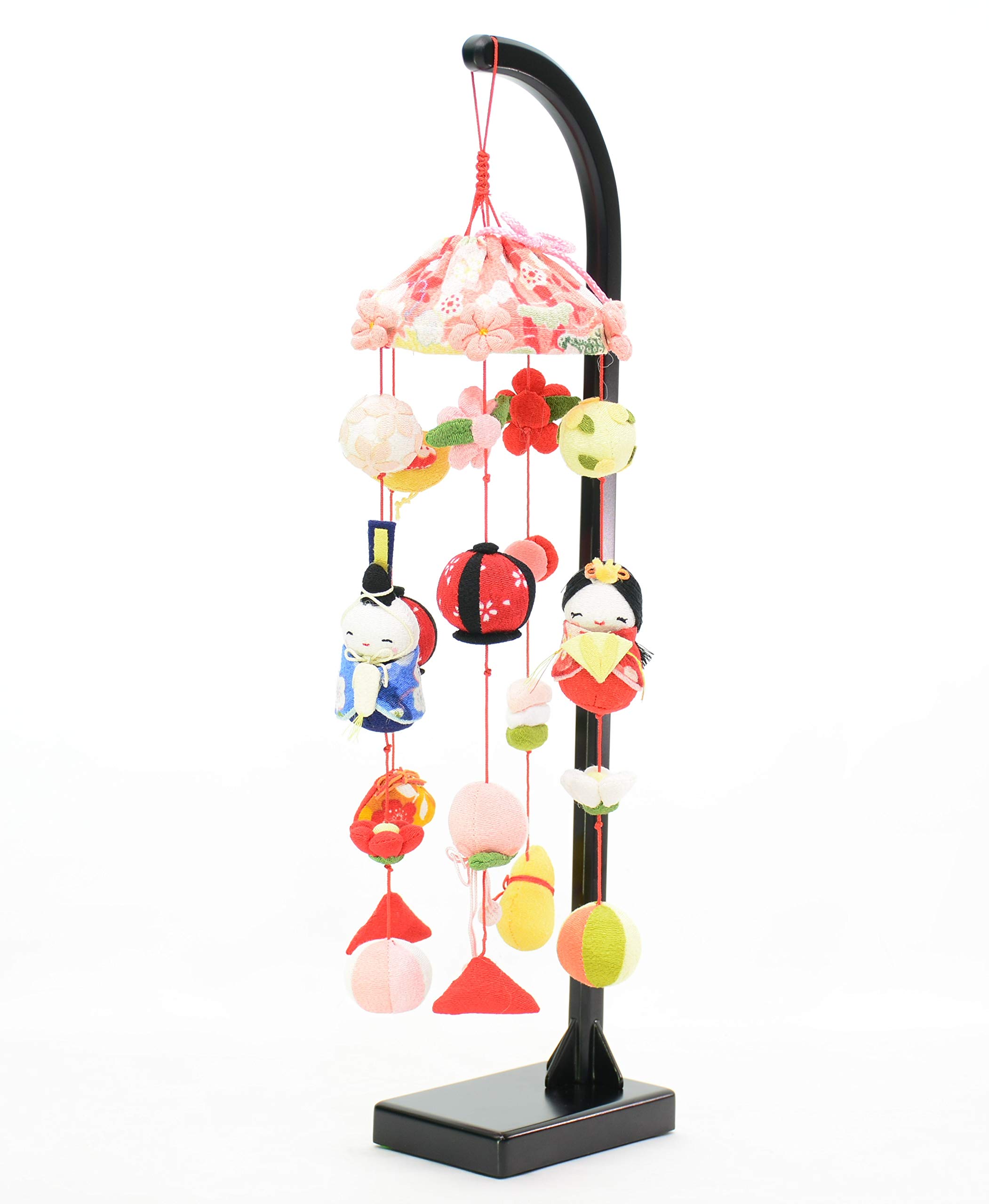 Amazon | 雛人形 吊るし飾り ちりめんつるし雛 特小 高さ47cm