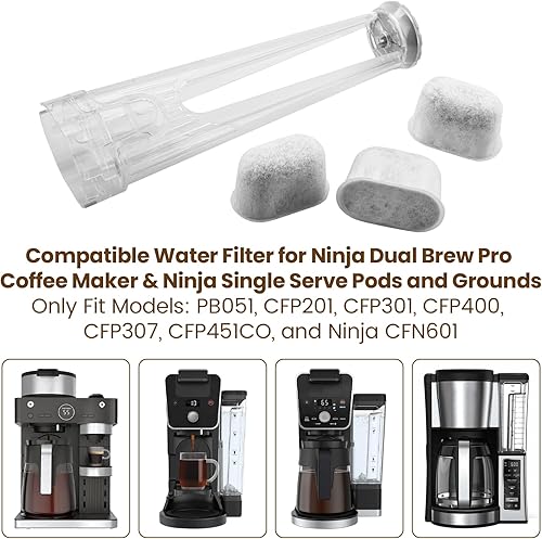 Miniatura 4 de Soporte para filtro de agua y 3 filtros de agua para Keurig K-Supreme, K-Slim, K-Express, K-Select, K-Classic, K-Duo Plus, K-Elite, K-Iced, K-Cafe,