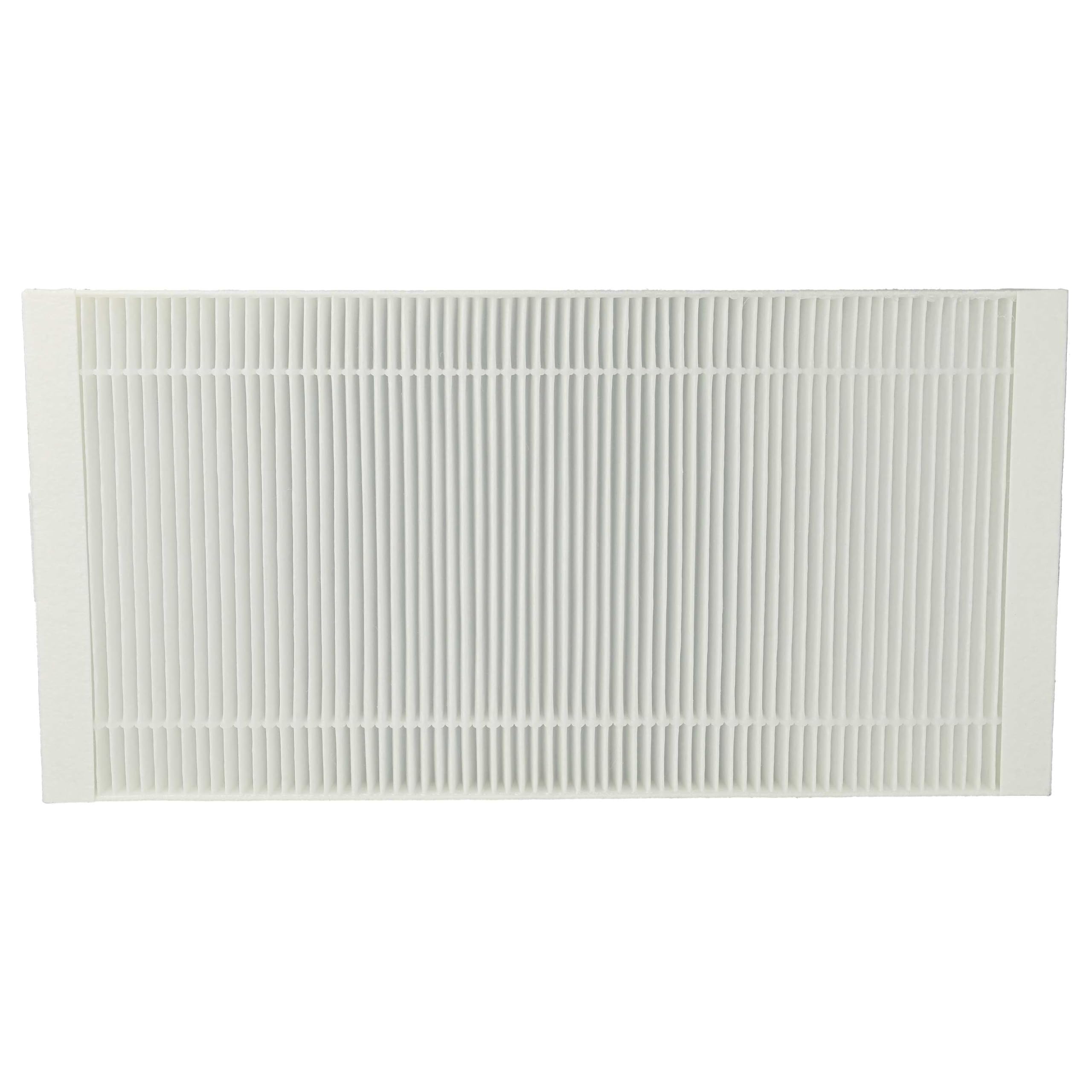 vhbw 2x Pollenfilter kompatibel mit Tecalor THZ, 504, 404, 304 Lüftungsgerät - Luftfilter F7 Weiß