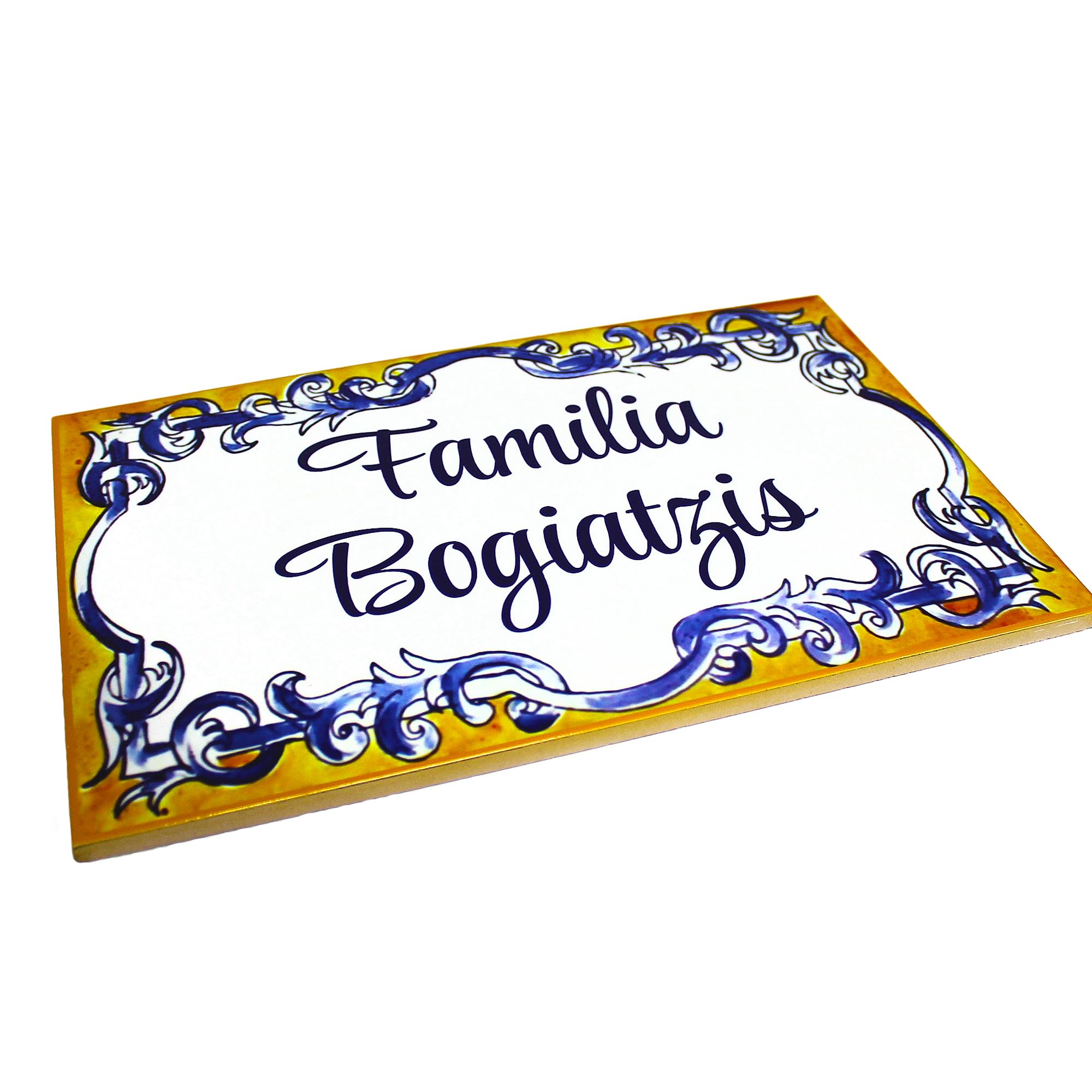 Azulejo rectangular 20x30cm personalizado con tu foto o texto | Azulejo decorativo | Crea tu propio azulejo o baldosa de cerámica