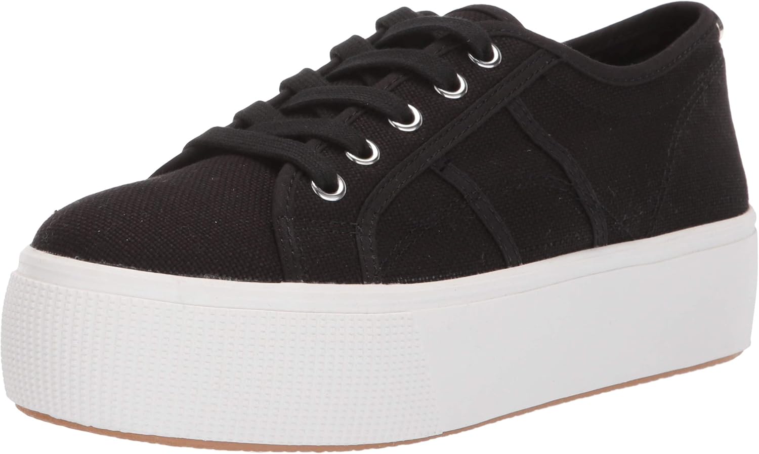 Steve madden black platform sneakers Clearance