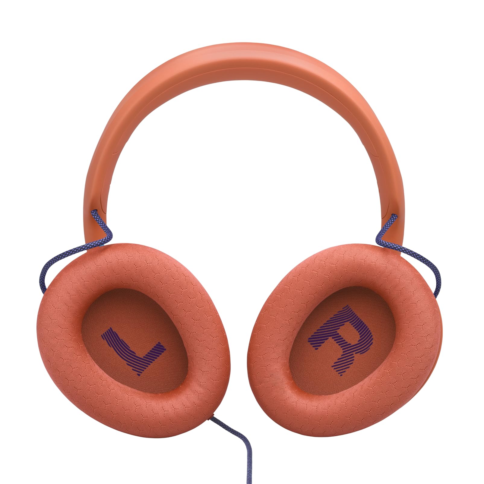 JBL Quantum 120, Casque Gaming Circum-Aural Multiplateforme Filaire, Corail