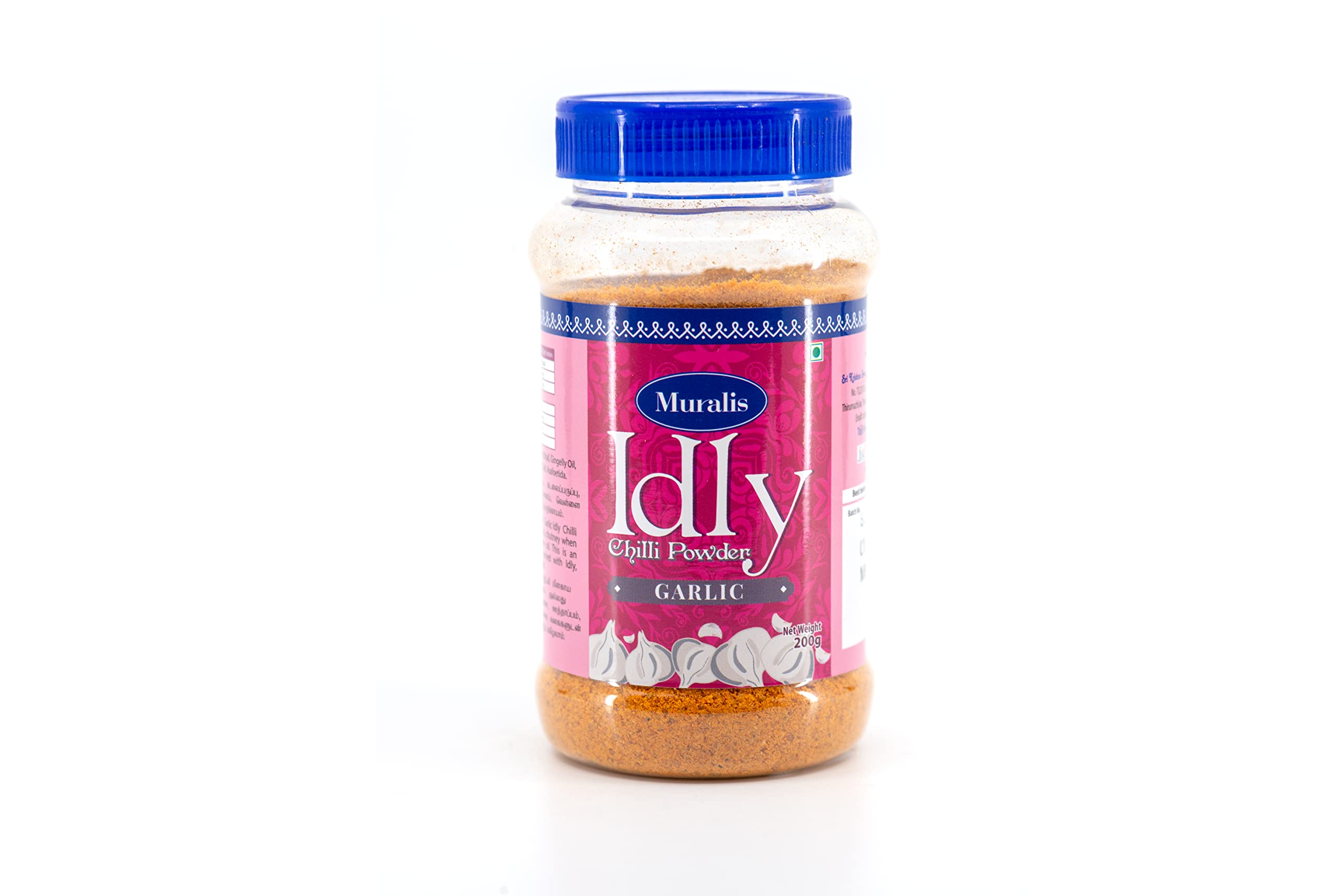 Muralis Garlic Idly Chilli Powder 200gms (B0BG53TJXH) Amazon Price History, Amazon Price Tracker