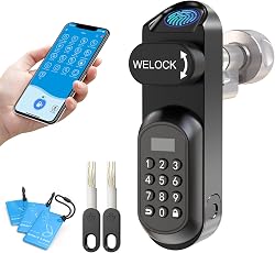 Welock U81 Fingerprint Door Lock, Electronic Door Lock Co…