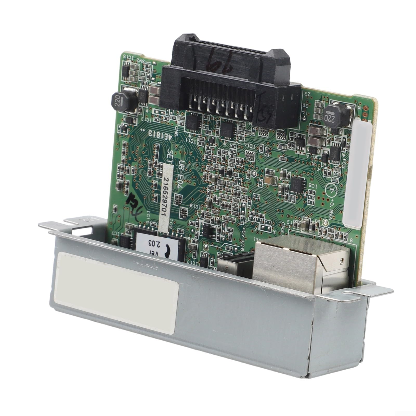 C32C881008 UB-E04 Modulo di interfaccia Ethernet Server di stampa 100Mbps per TM-T88VI T88V T70II Sostituzione della scheda di rete della stampante POS, parte di stampa commerciale