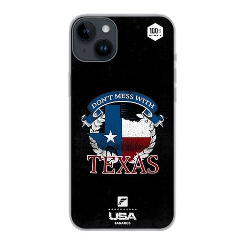Phone Case Don't Mess with Texas USA Patriot Design Silicone Transparent - Compatible iPhone and Samsung (Samsung Galaxy A53 5G)