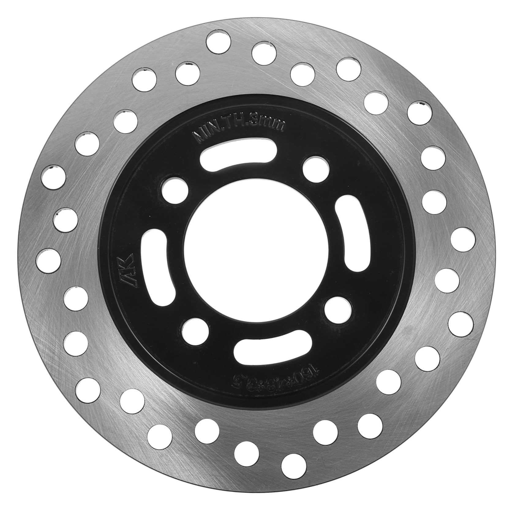 Disco Freno Posteriore per Atv Pit Bike Utv Go Kart Ricambio Resistente e Leggero per Guida Sicura e Facile Installazione