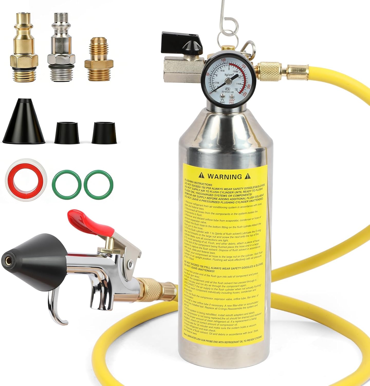 Kit de Limpieza para Aire Acondicionado MR CARTOOL, para Sistemas R134A R12 R22