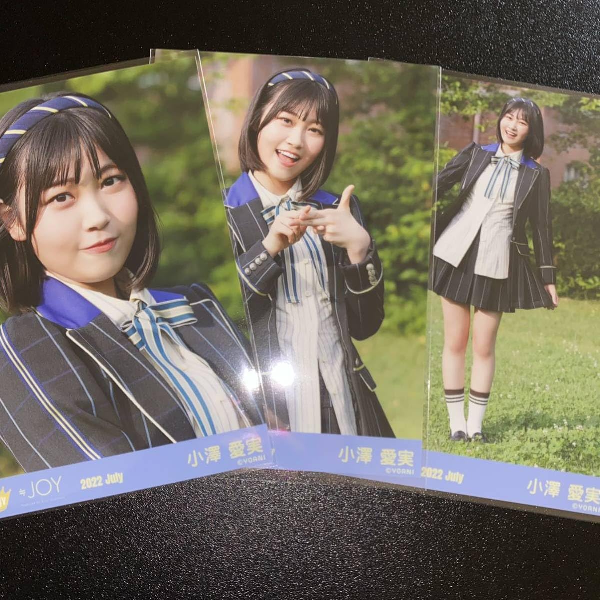 Amazon.co.jp: ニアジョイ ≒JOY 生写真 ≒JOY 歌唱衣装 3種 コンプ