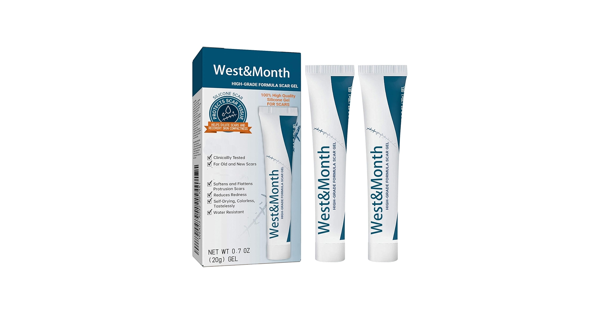 Amazon | West&Month傷あとケアジェル傷跡の増殖を抑制する