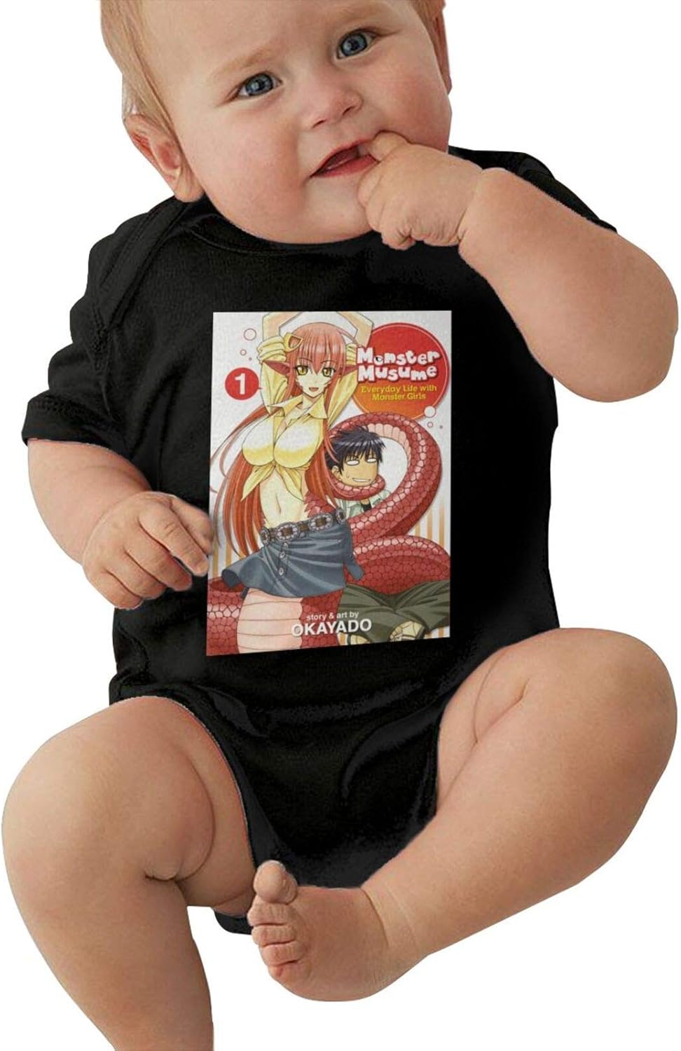 Inaayayi Baby Onesies Monster Musume Baby/Infant/Toddler Short Sleeve