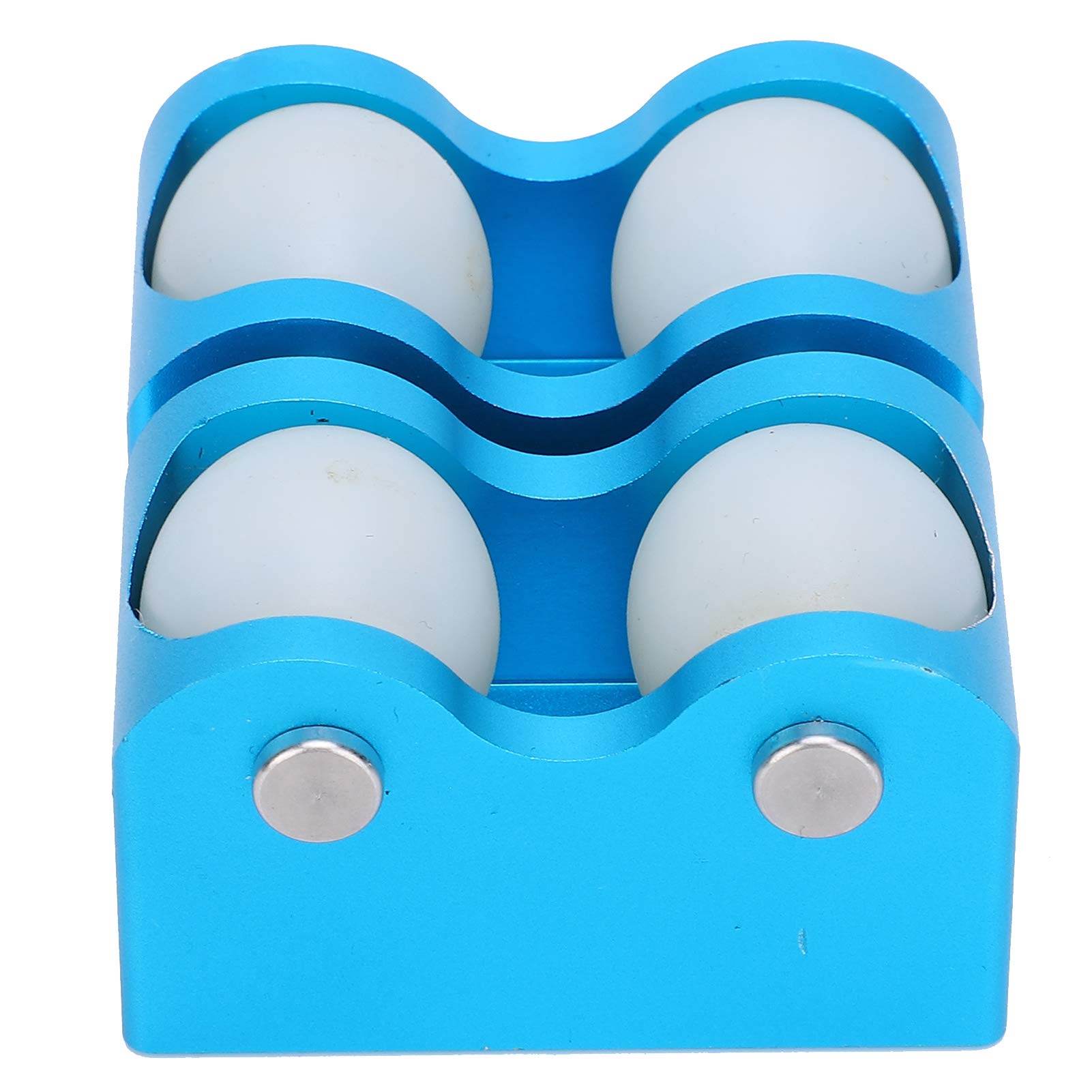 Topyond 2PCS Aluminium Pool Cue Straightness Checker with Storage Bag, Concentricity Calibrator Tool, Billiard Cue Straightness Checker for Cue Stick Inspection and Maintenance