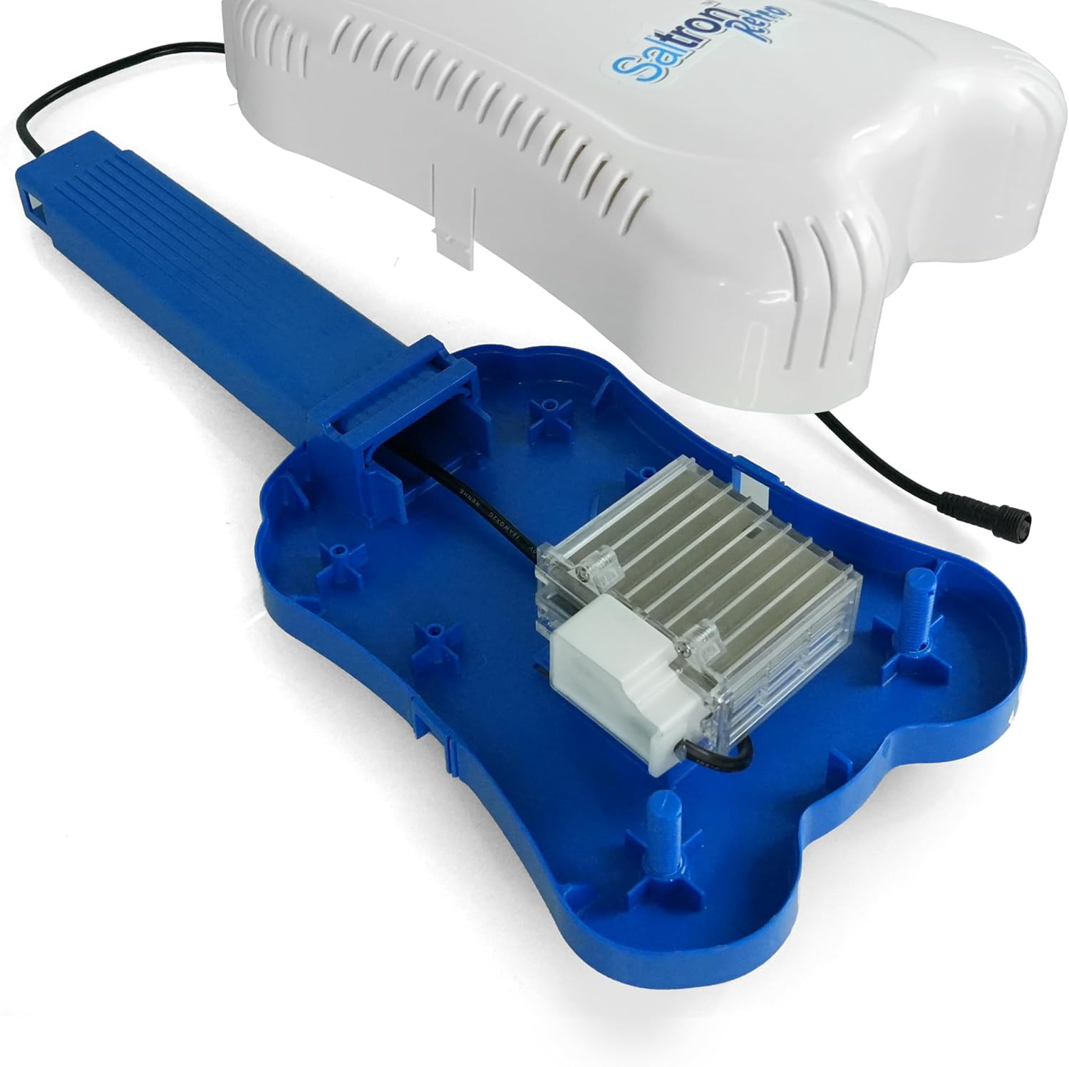 Solaxx Saltron Retro - Salt Chlorine Generator for Above Ground Pools - Up to 20,000 Gallons Max - Self Cleaning, Built in Timer - CLG10A Salt Water Chlorinator System