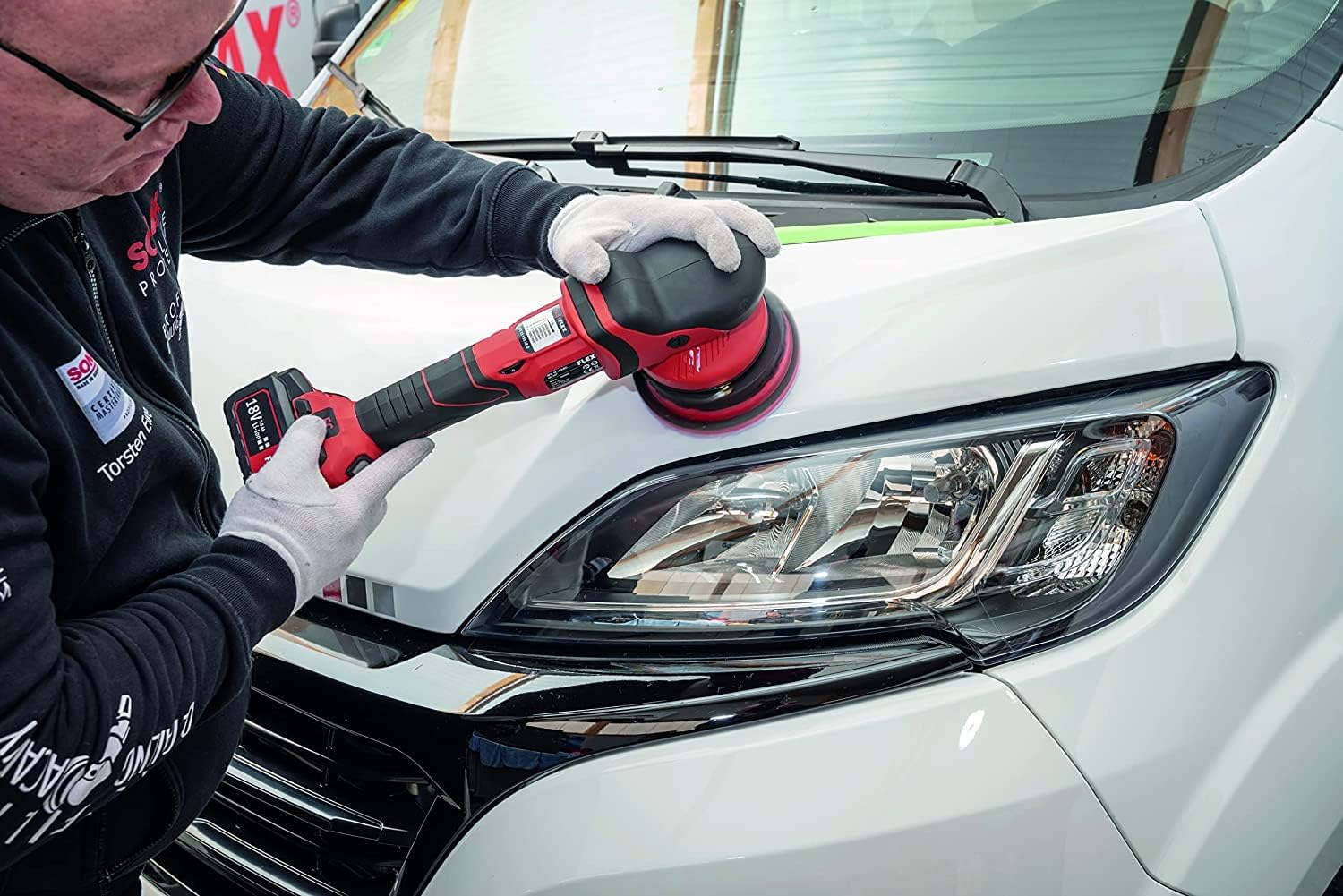 SONAX (493141 Polishing Pad, Lambskin