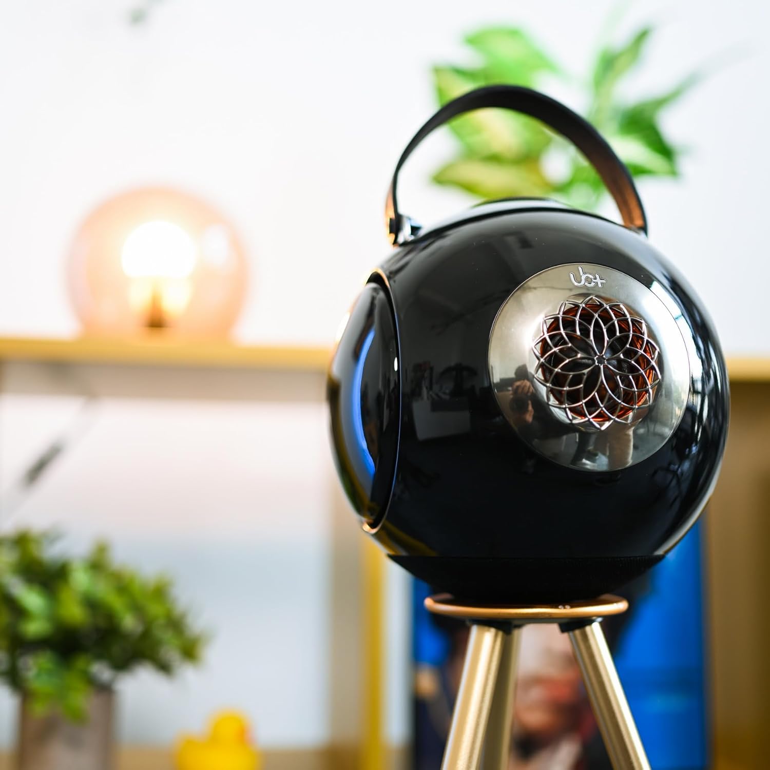 UB+ dB1 doubleBASS Waterproof Bluetooth Speaker White | 40W Hi-Fi Sound with Deep Bass, 20H Playtime, IPX5 & TWS Pairing (Glossy Black with Triop) - Image 9