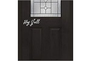 Hey Y'all Front Door Sticker - Inspirational Wall Sayings