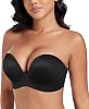 DotVol Women Hand Shape Custom Lift Invisible Wirefree Anti-Slip Strapless Push Up Bra
