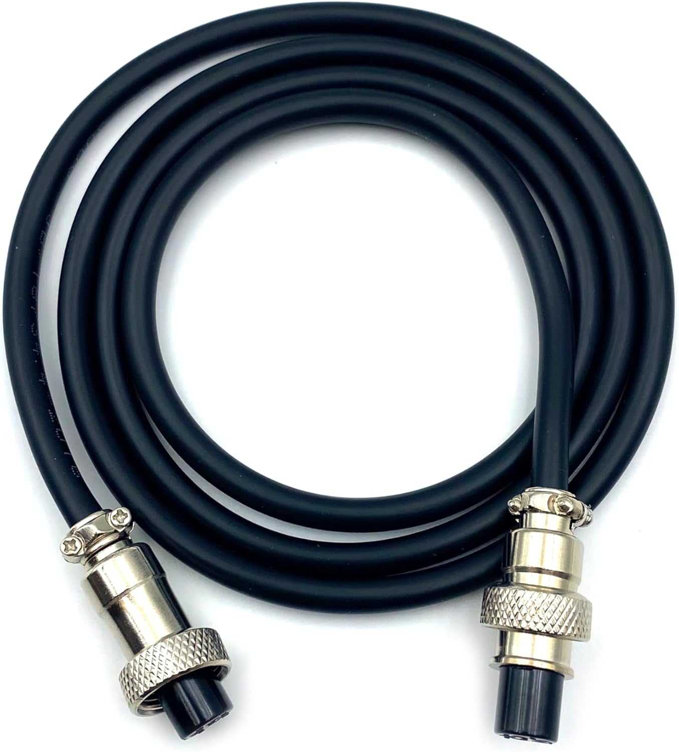 32.8 ft GX12 5 Pin Double Female Cable, GX12 5Pins Double Female Head Aviation Cordset Electrical Connector Panel Mount Circular Metal Adapter Cordset for Ships 5A 125V 22AWG (10meter)