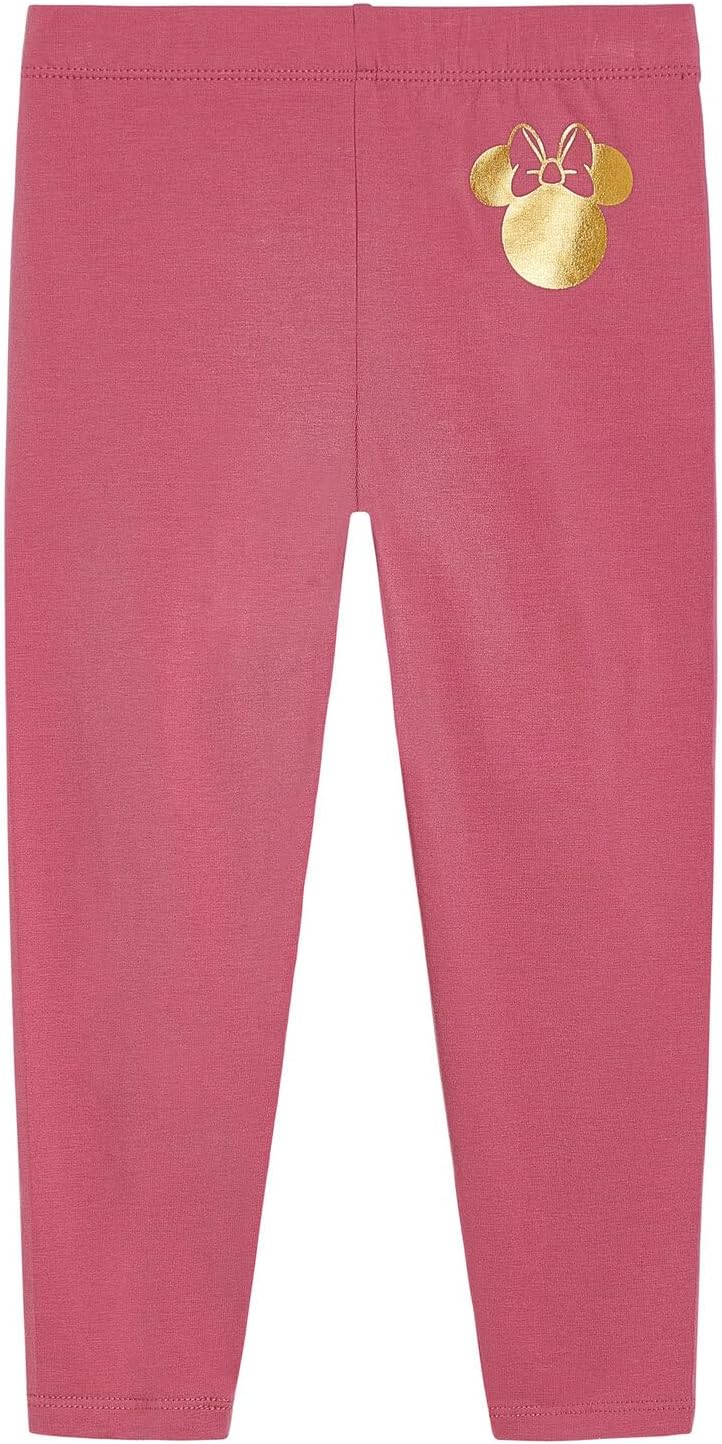 Disney Minnie Mouse Peplum T-Shirt and Leggings Outfit Set Infant to Big Kid Sizes (18 Months - 14-16) - Image 4