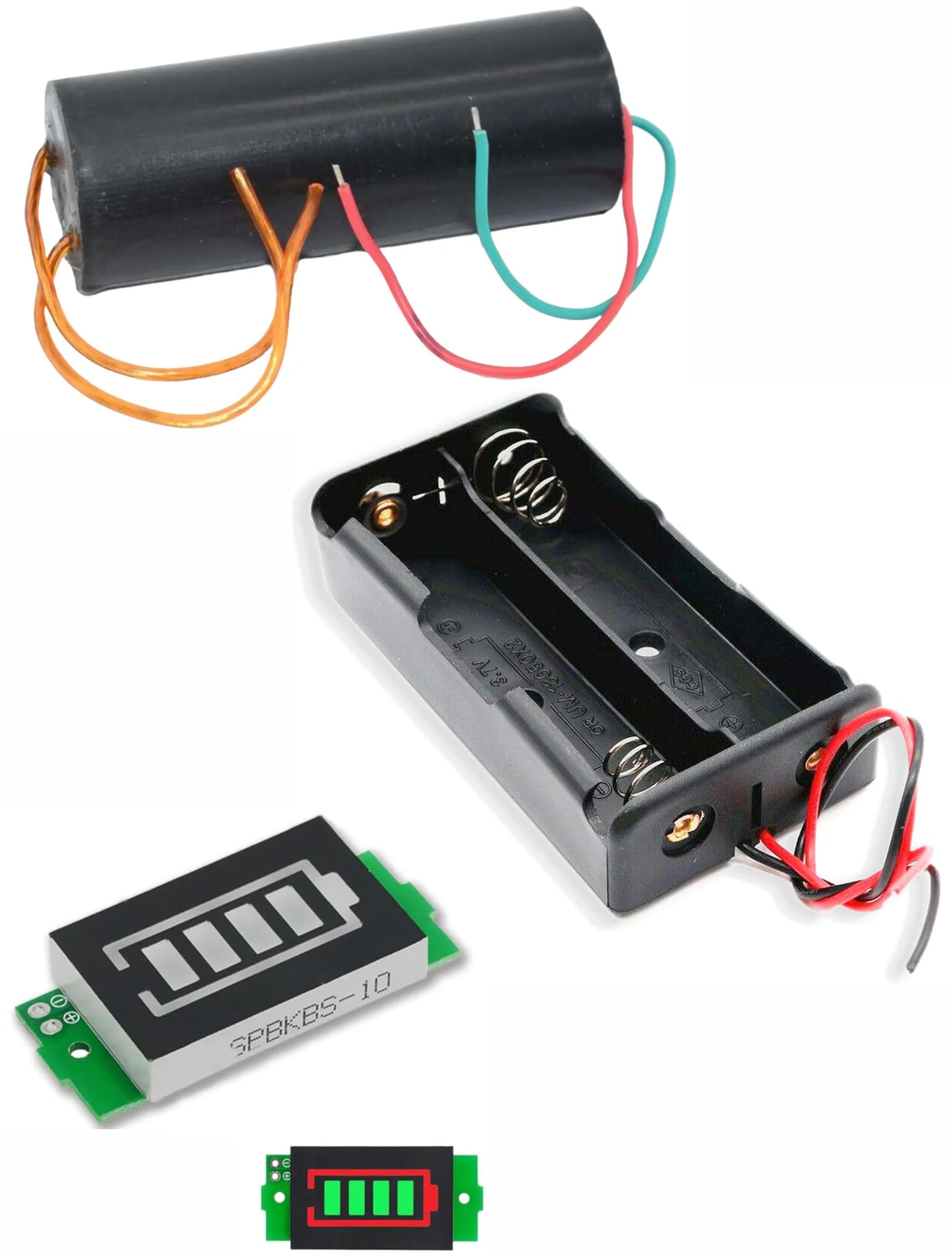 DC 3V to 400kV Boost Step-Up High Voltage Transformer Power Module | 400000V Output, DC Power Source, Cell Battery Holder, LED Battery Indicator, Step-Up Converter-image-42