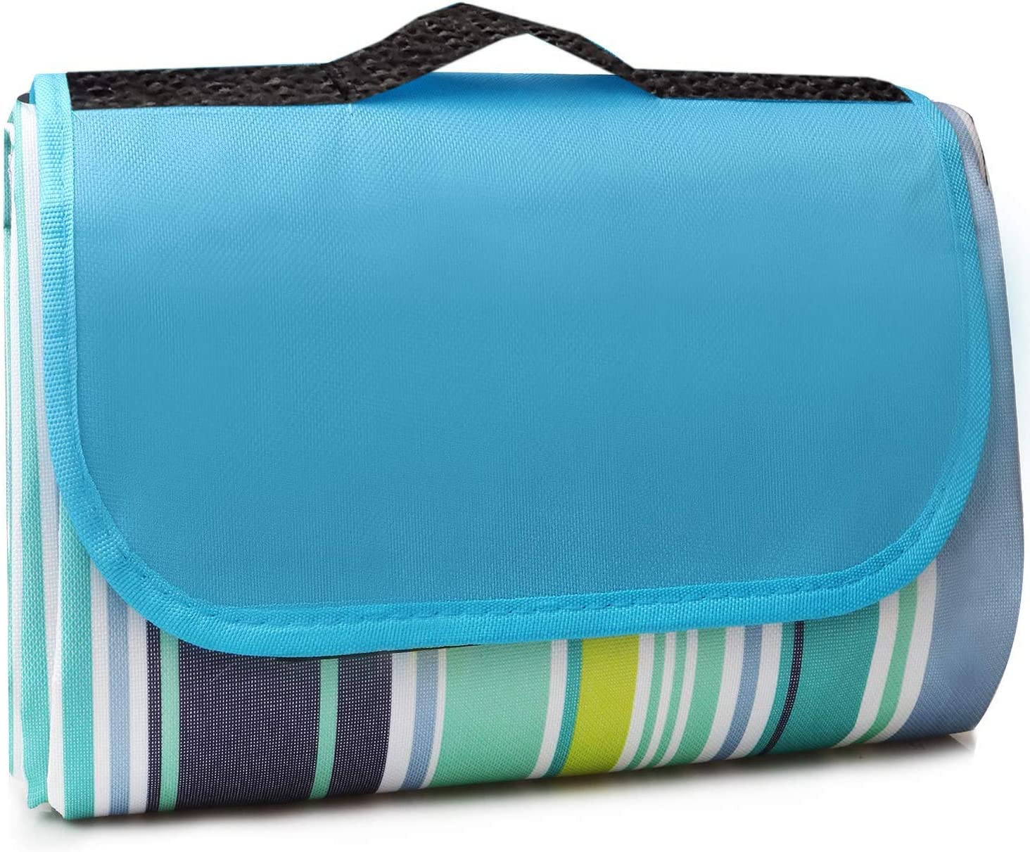 FLEXER Waterproof Picnic Mat Blanket | Foldable Outdoor Blankets Mat for Camping Beach Hiking Grass Travelling Garden for Family (Blue) (B0BW7HJS3R) Amazon Price History, Amazon Price Tracker